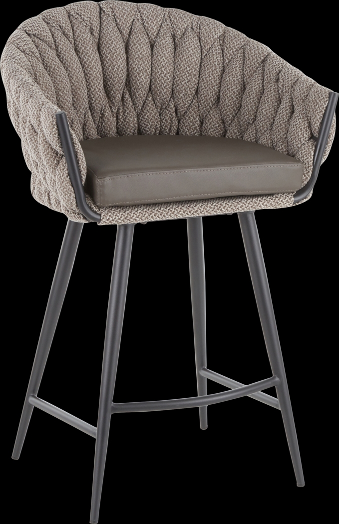 Maxine Lane Gray Counter Height Stool - Thumbnail - Image 1
