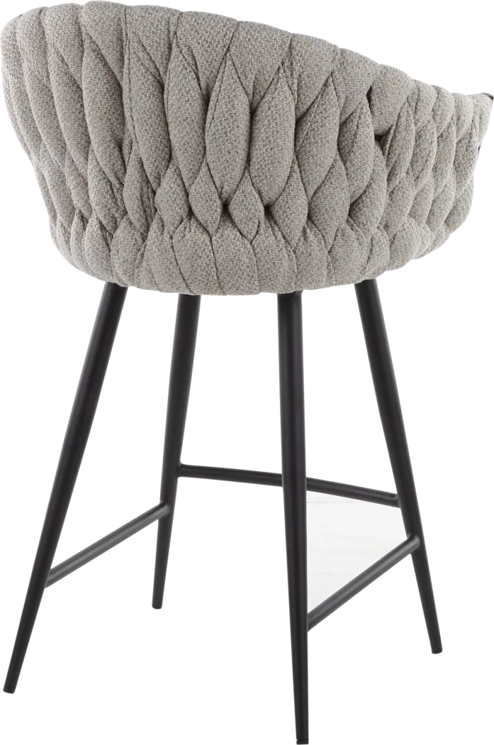 Maxine Lane Gray Counter Height Stool - Thumbnail - Image 3