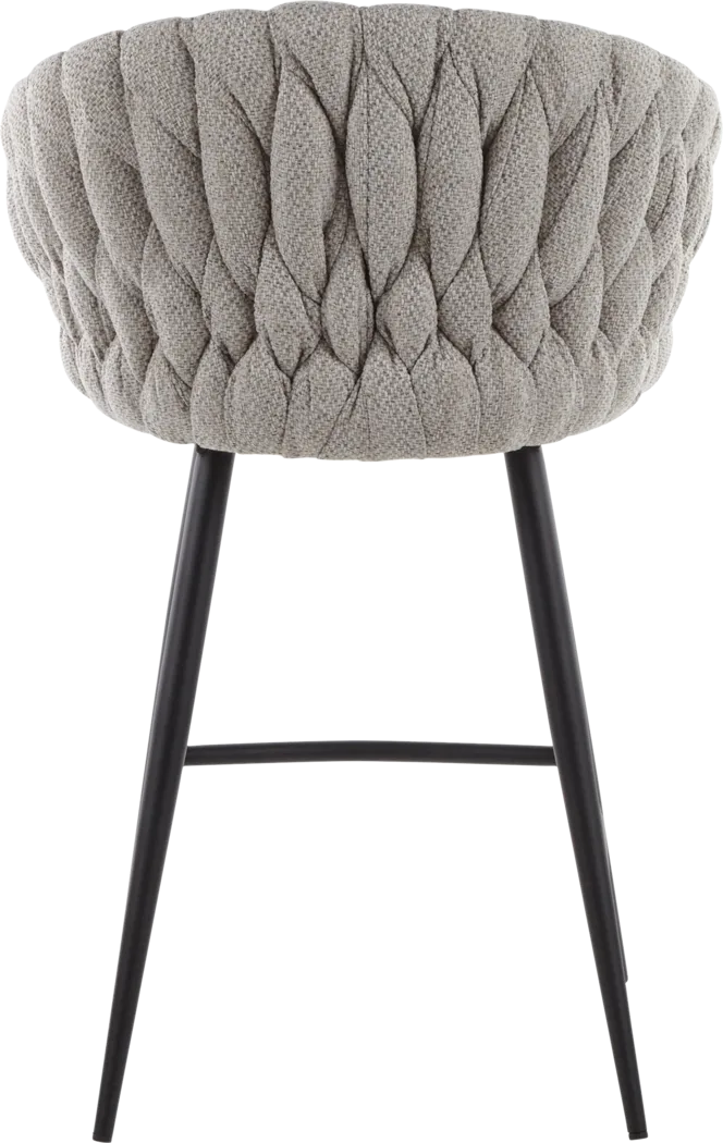 Maxine Lane Gray Counter Height Stool - Thumbnail - Image 4
