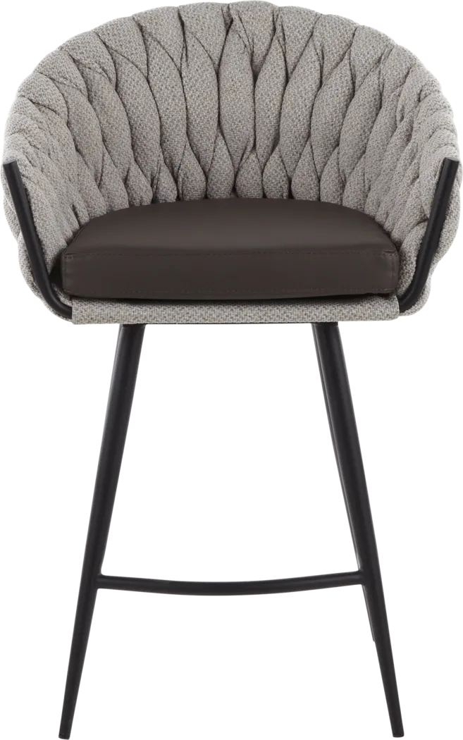 Maxine Lane Gray Counter Height Stool - Thumbnail - Image 5