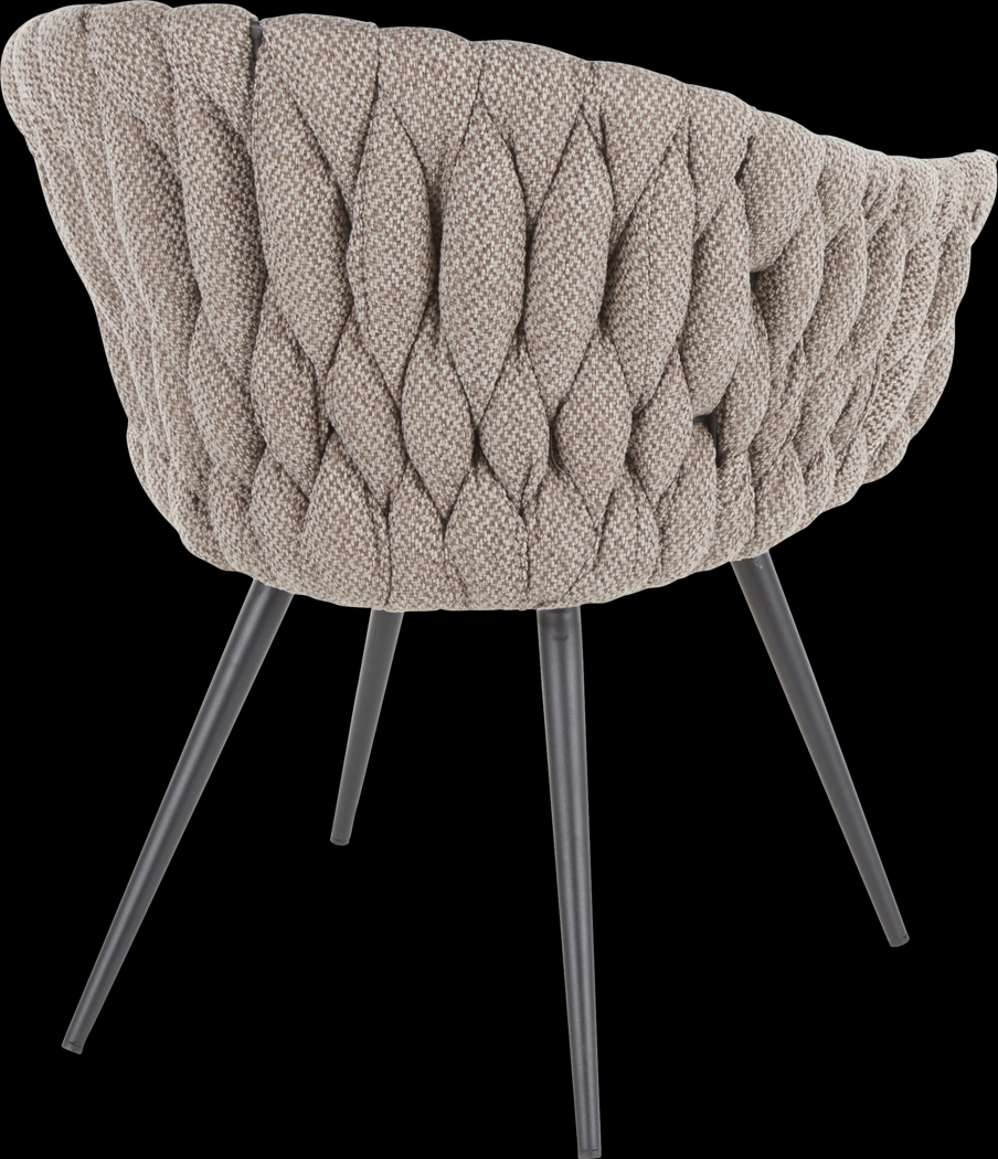 Maxine Lane Gray Side Chair - Thumbnail - Image 3