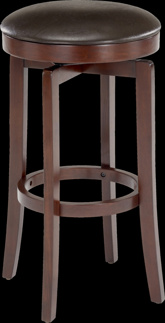 Maxroy Cherry Swivel Counter Height Stool - Thumbnail - Image 1