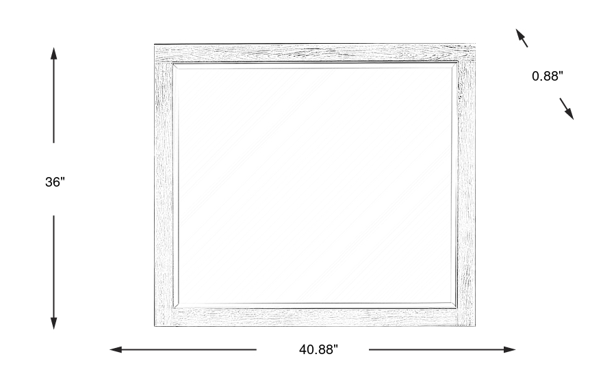 Dimension Image. Please refer to the Dimension Tab on this page for dimension details.