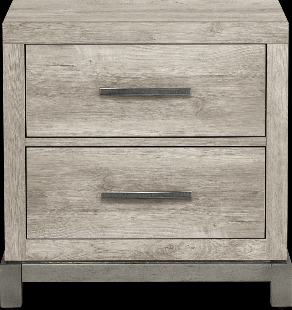 Maxton Place Gray 7 Pc King Bedroom - Thumbnail - Image 9