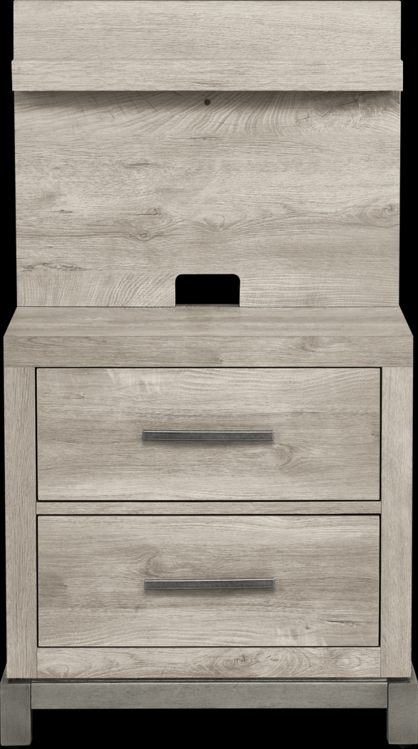 Maxton Place Gray 7 Pc Queen Bedroom - Thumbnail - Image 5