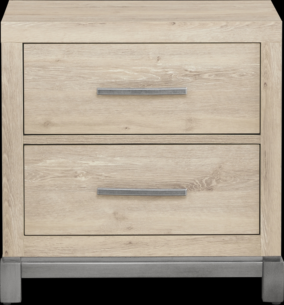 Maxton Place Natural 5 Pc Queen Bedroom - Thumbnail - Image 5