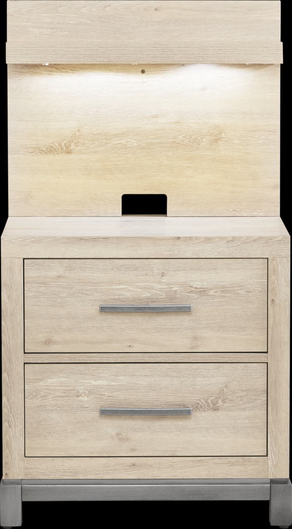 Maxton Place Natural 7 Pc King Bedroom - Thumbnail - Image 4