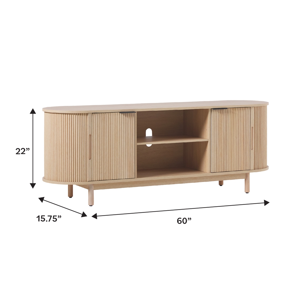 Mayapple Oak 60 in. Console - Thumbnail - Image 6