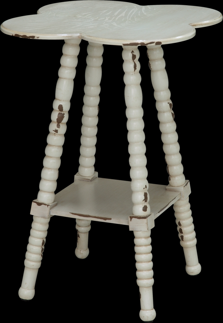 Maybelle Lane White Accent Table - Thumbnail - Image 1