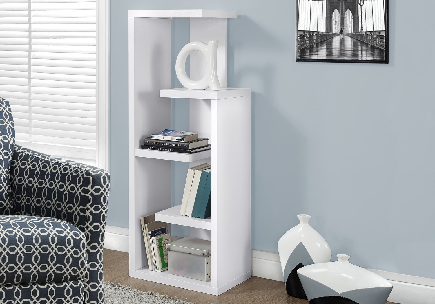 Maybeth White Bookcase - Thumbnail - Image 2