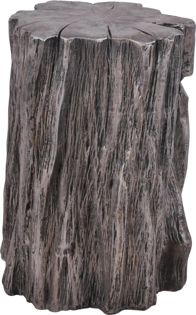 Maybton Silver Accent Stool - Thumbnail - Image 1