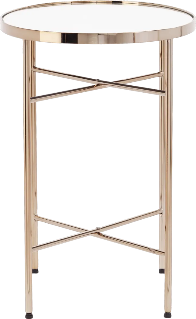 Maydell Gold Accent Table - Thumbnail - Image 4