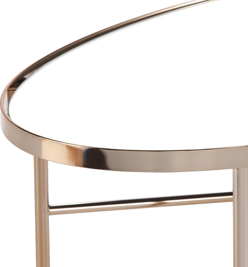 Maydell Gold Accent Table - Thumbnail - Image 6