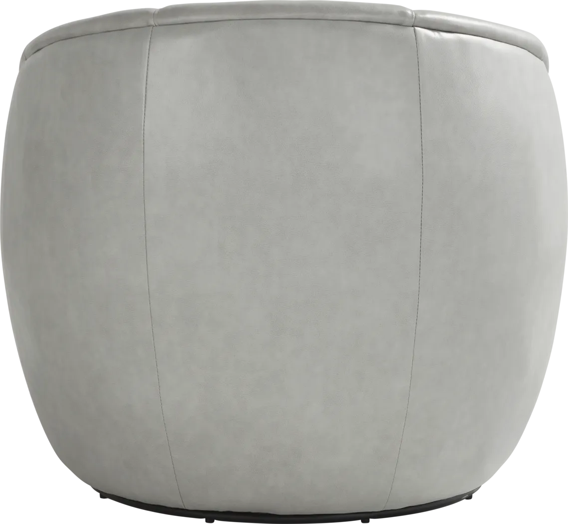 Mayer Gray Swivel Chair - Thumbnail - Image 3