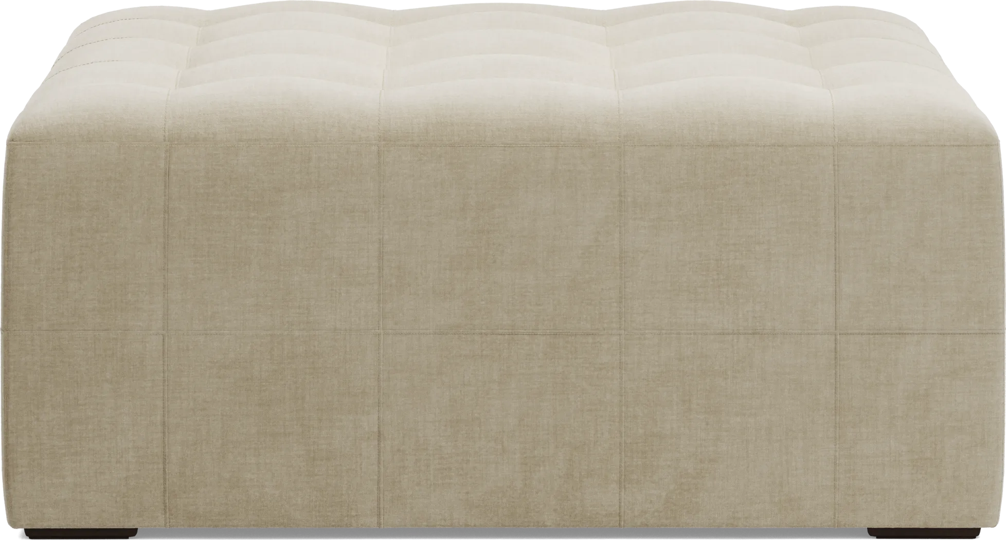 Mayfair Linen Cocktail Ottoman - Image 3