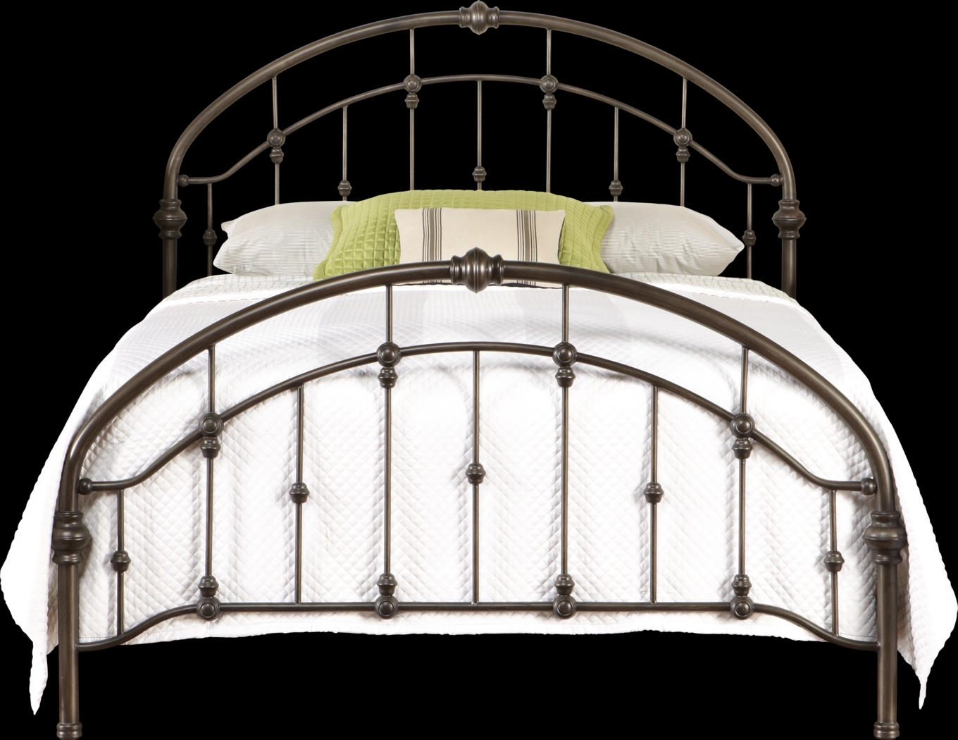 Mayfair Place Gray 3 Pc King Bed - Thumbnail - Image 1