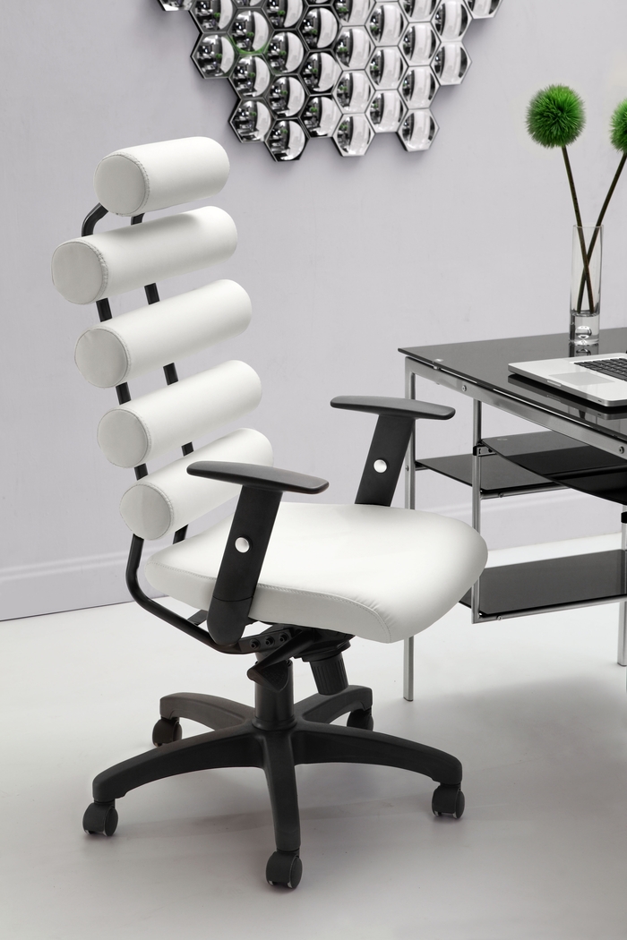Mayfield Way White Desk Chair - Thumbnail - Image 2