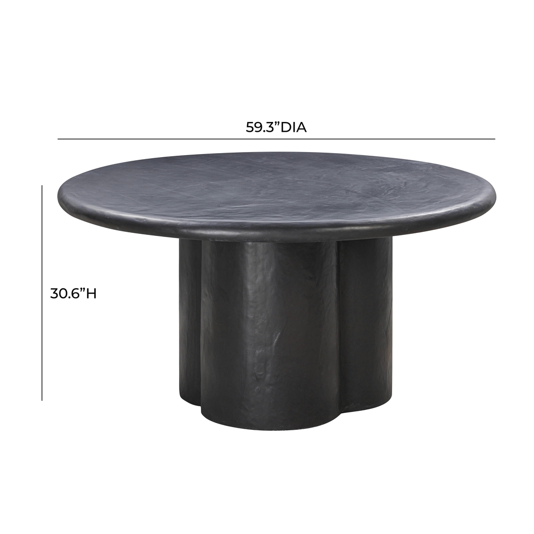 Mayfred Black Dining Table - Thumbnail - Image 7
