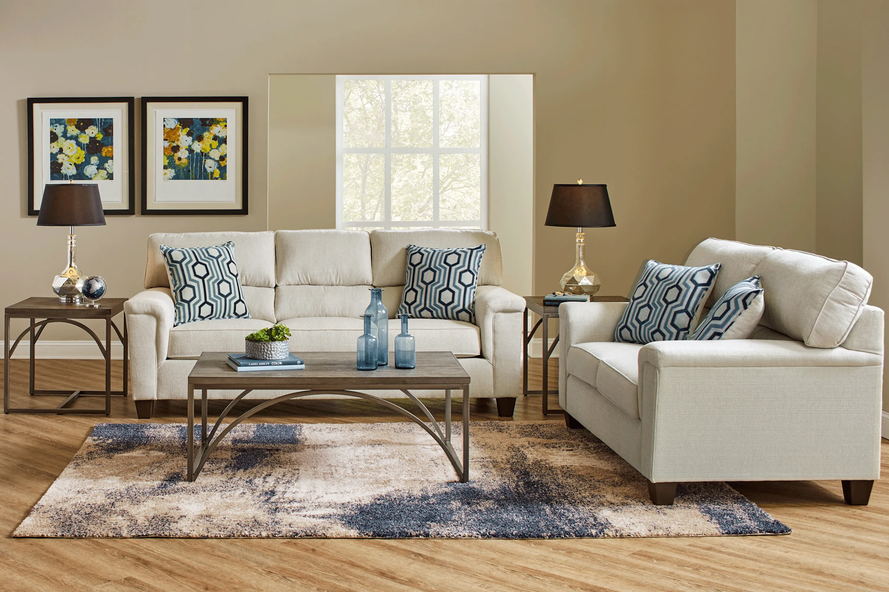 Maylie Cloud 5 Pc Living Room - Thumbnail - Image 1