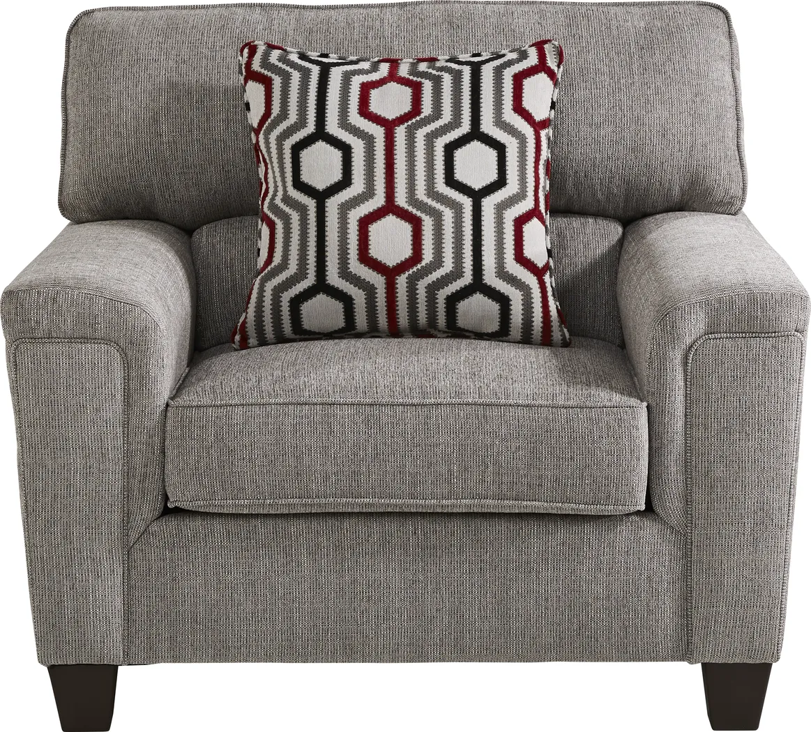 Maylie Gray Chair - Thumbnail - Image 2