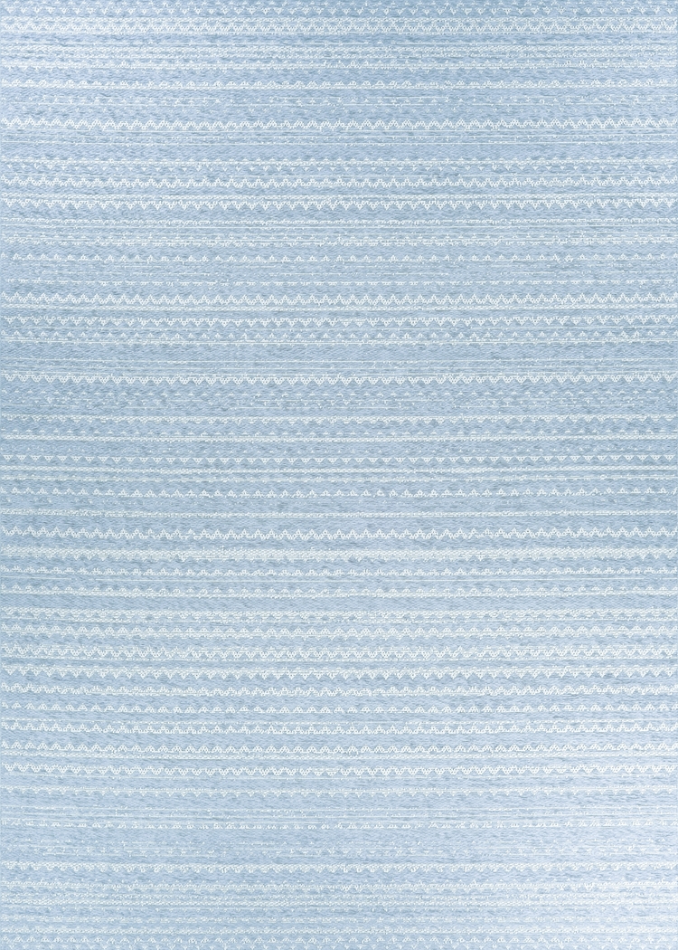 Maylin Blue 6'4 x 9'6 Indoor/Outdoor Rug - Thumbnail - Image 1
