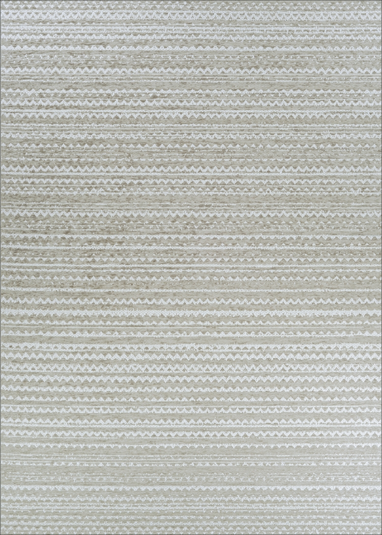 Maylin Brown 6'4 x 9'6 Indoor/Outdoor Rug - Thumbnail - Image 1