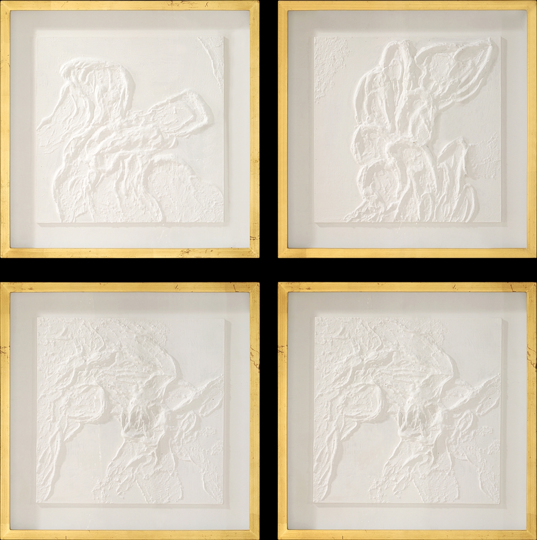 Maylo Gold Artwork, Set of 4 - Thumbnail - Image 1