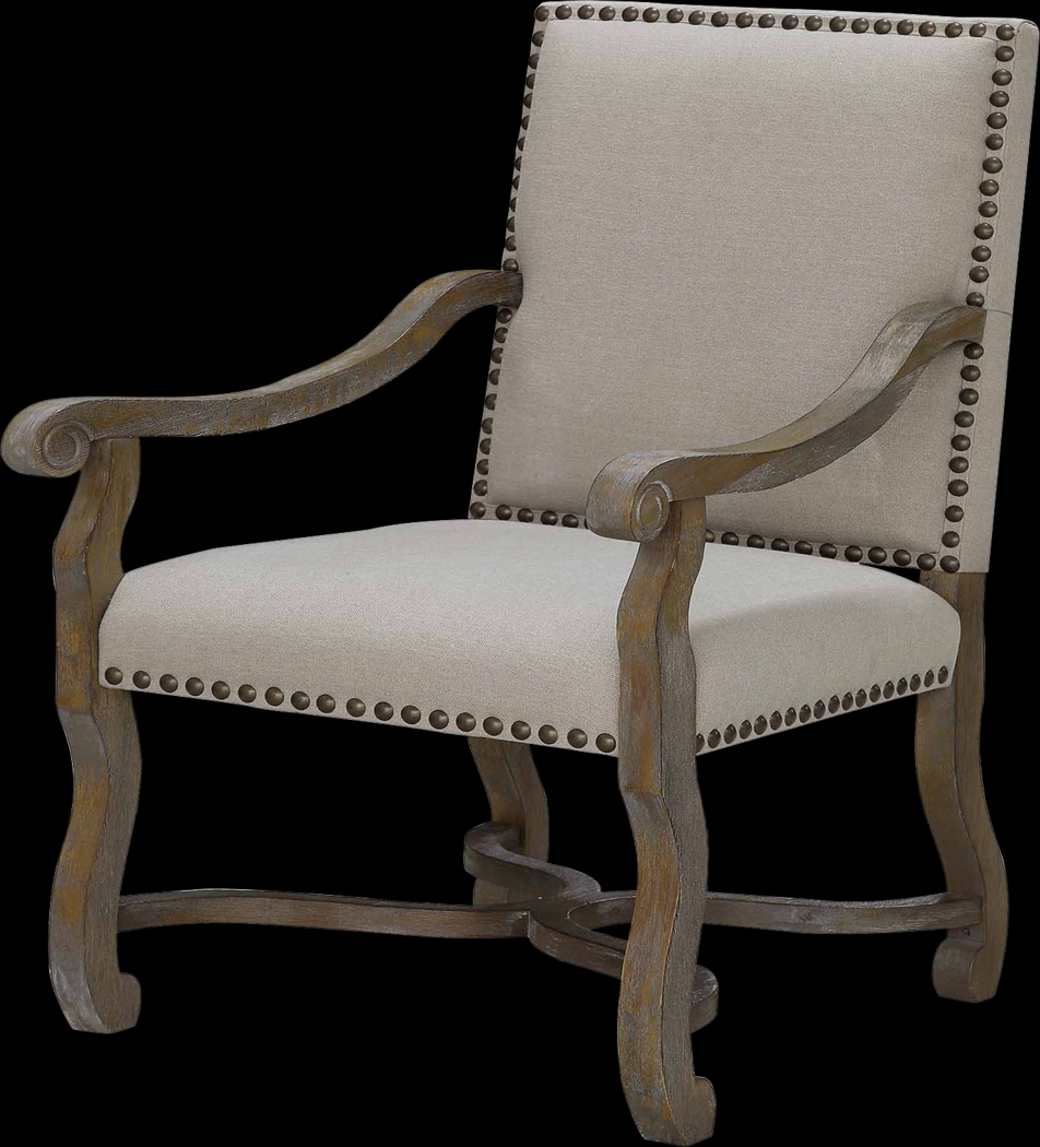 Maylord Gray Accent Chair - Thumbnail - Image 2