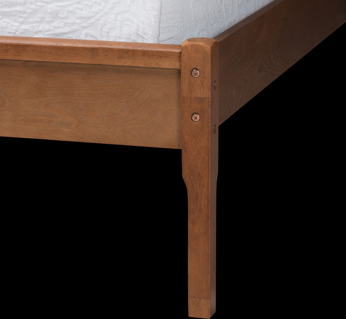 Mayme Brown Full Platform Bed - Thumbnail - Image 7