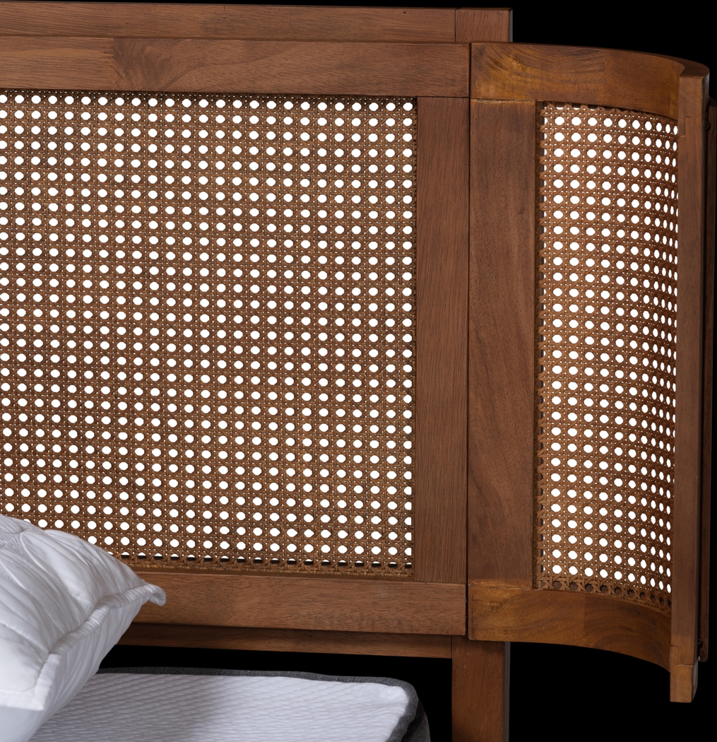 Mayme Brown King Platform Bed - Thumbnail - Image 6