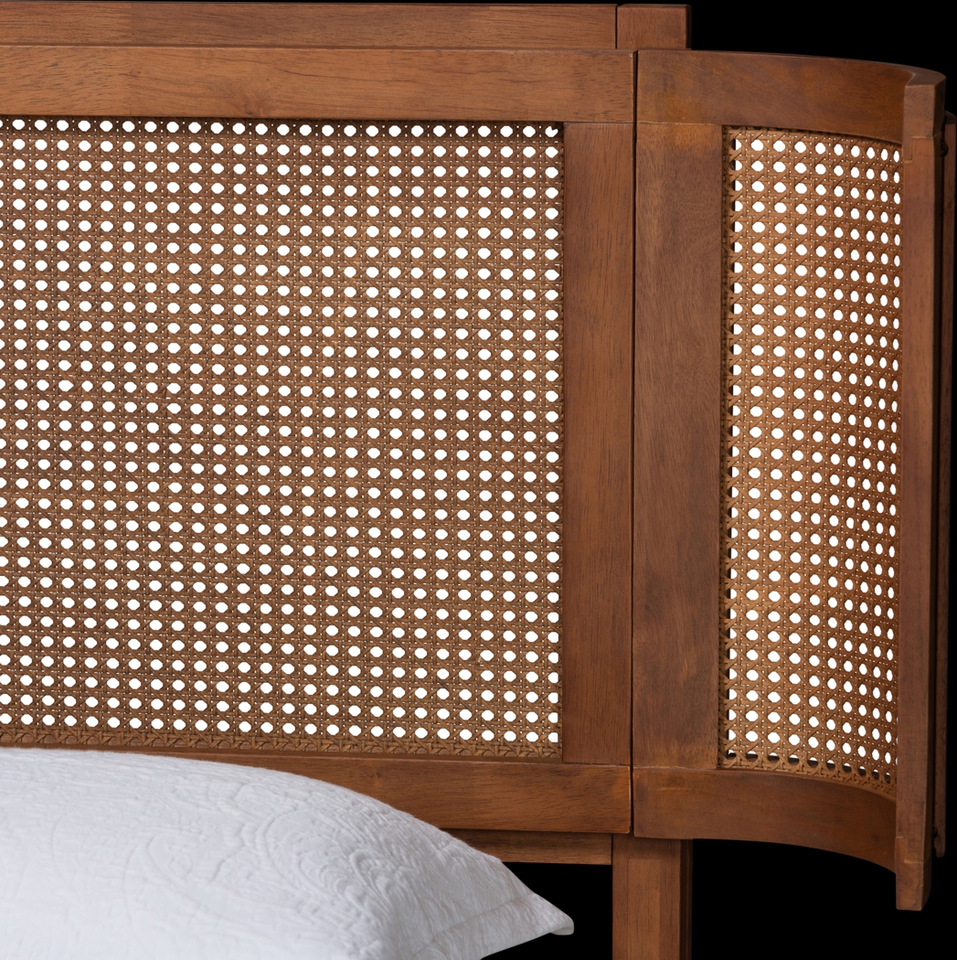 Mayme Brown Queen Platform Bed - Thumbnail - Image 6