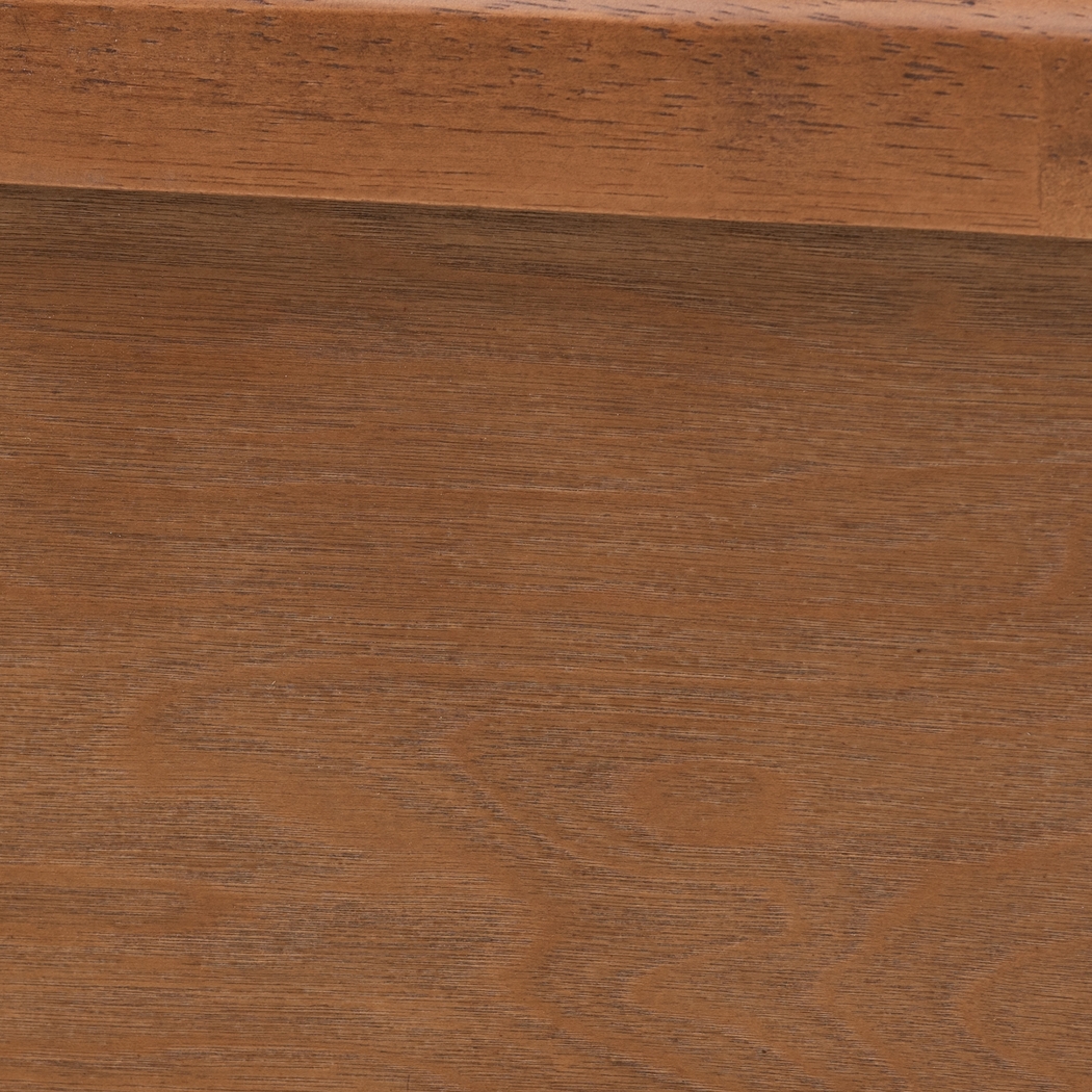 Mayme Brown Queen Platform Bed - Thumbnail - Image 8