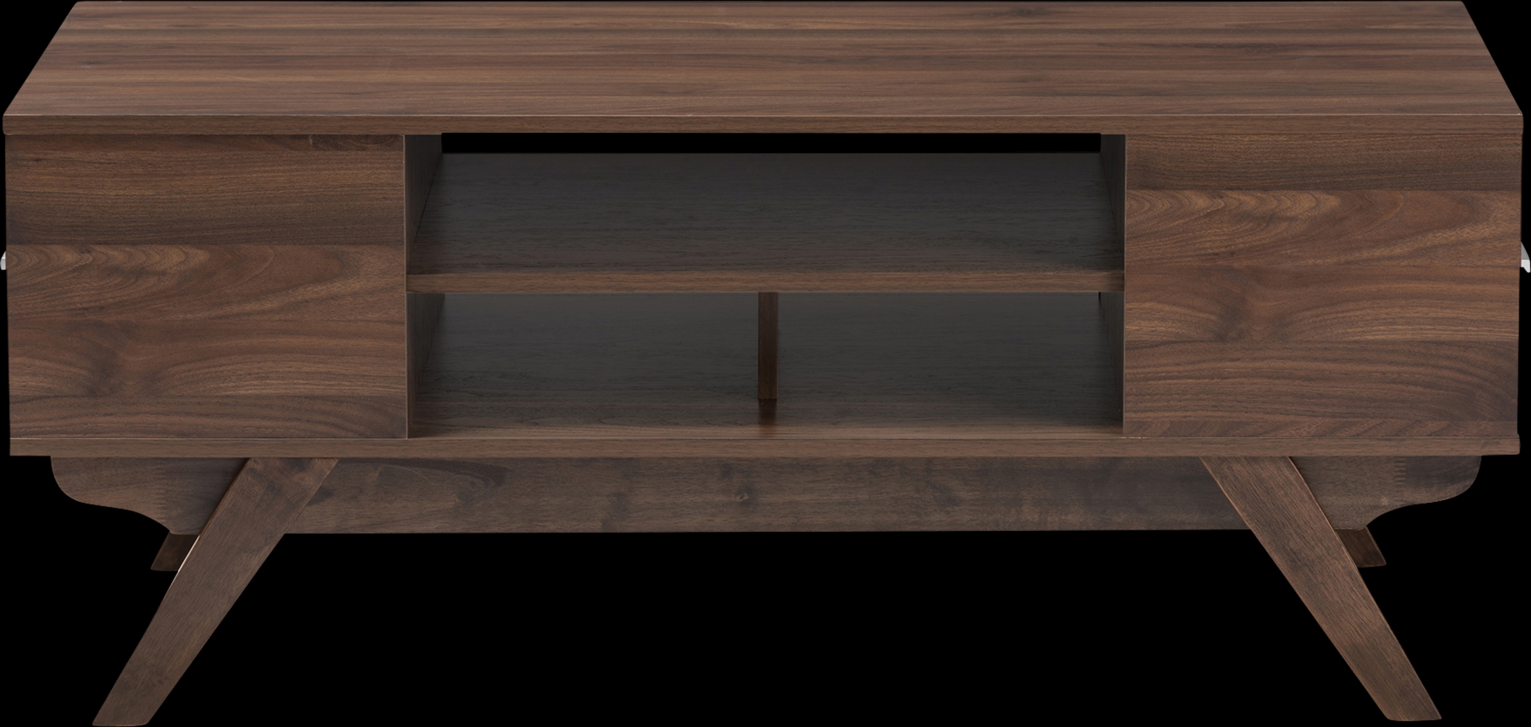 Maymie Walnut Cocktail Table - Thumbnail - Image 3
