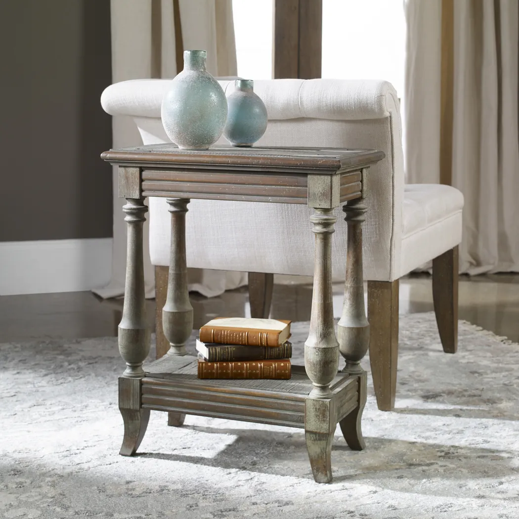Maynardville Gray End Table - Thumbnail - Image 2