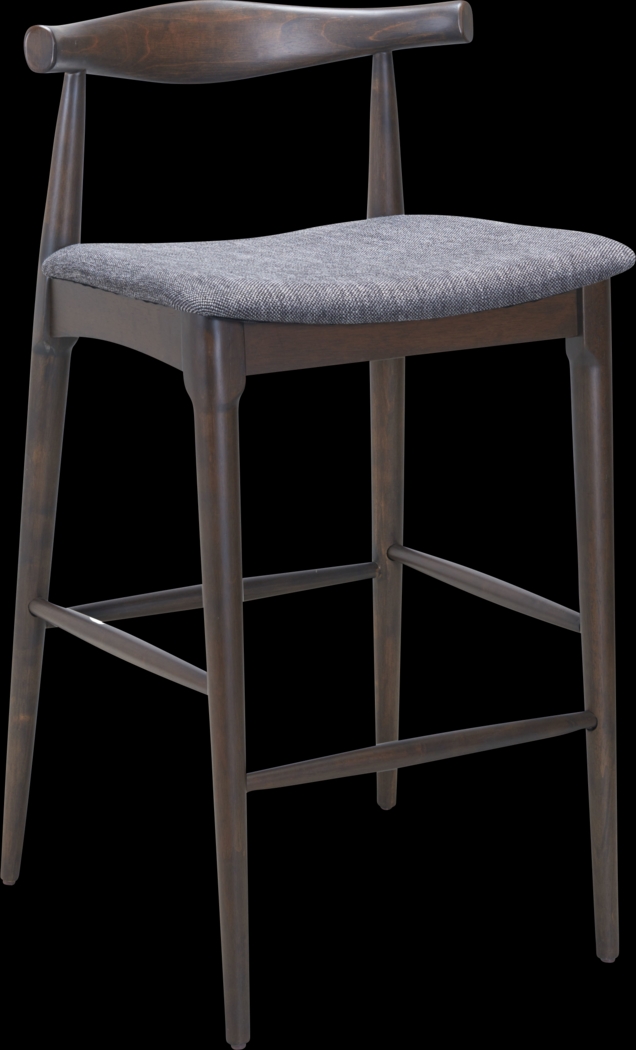 Mayra Gray Bar Stool, Set of 2 - Thumbnail - Image 9