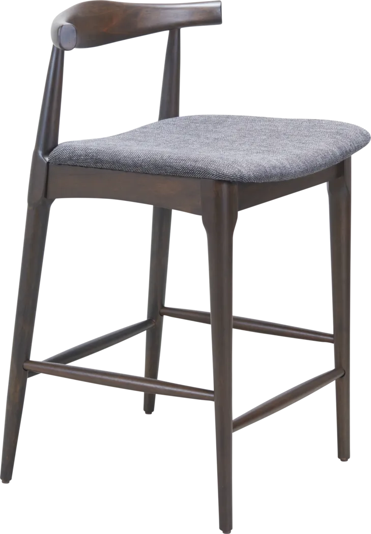Mayra Gray Counter Height Stool, Set of 2 - Thumbnail - Image 4