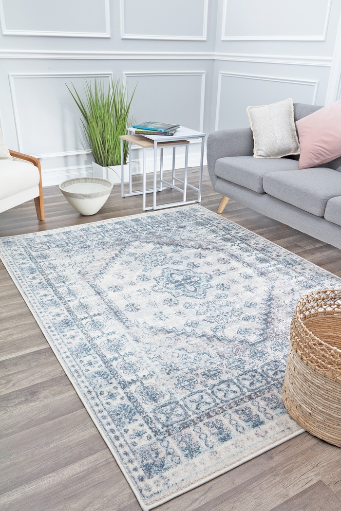 Maysen Blue 8' x 10' Rug - Thumbnail - Image 2