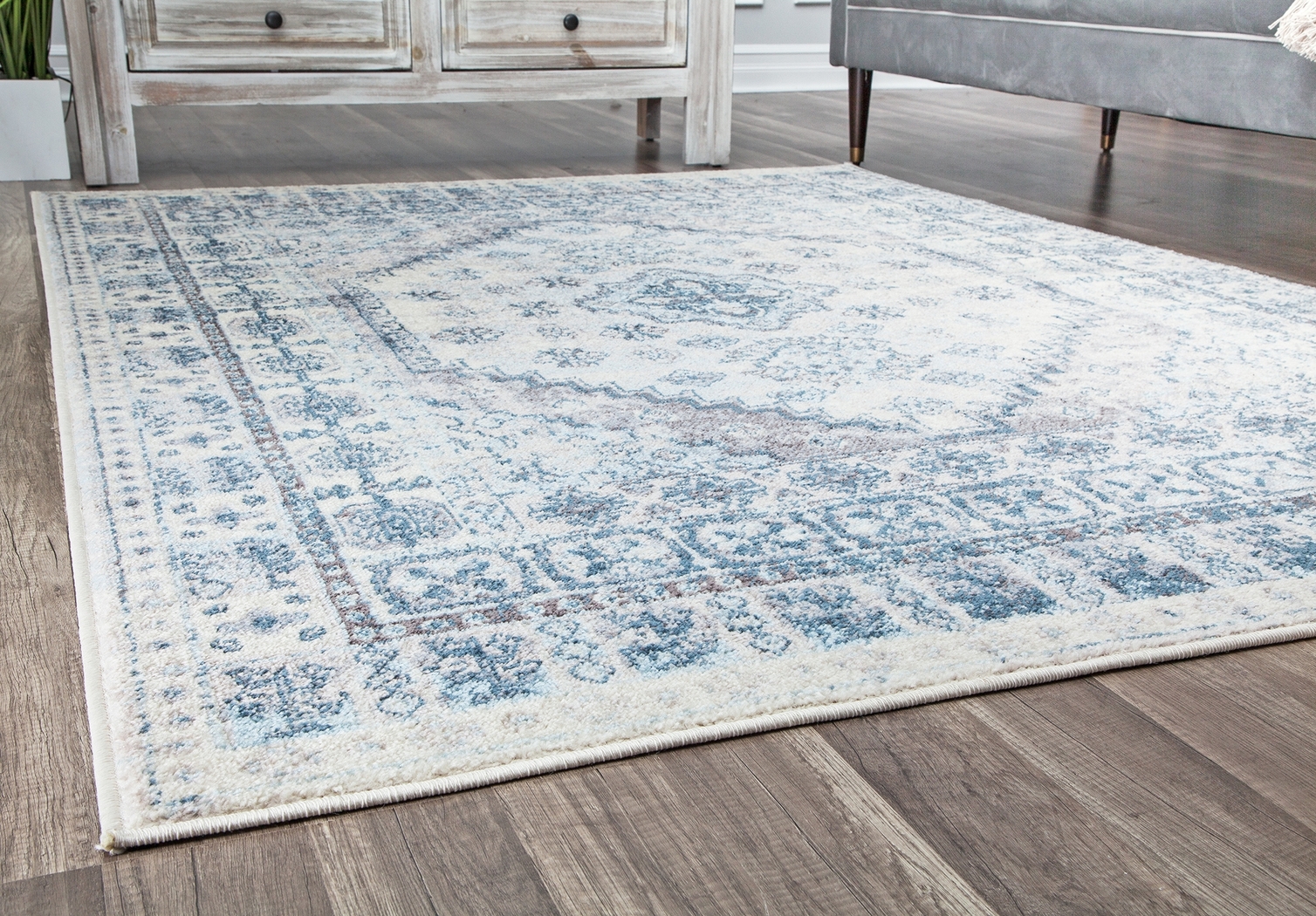 Maysen Blue 8' x 10' Rug - Thumbnail - Image 3