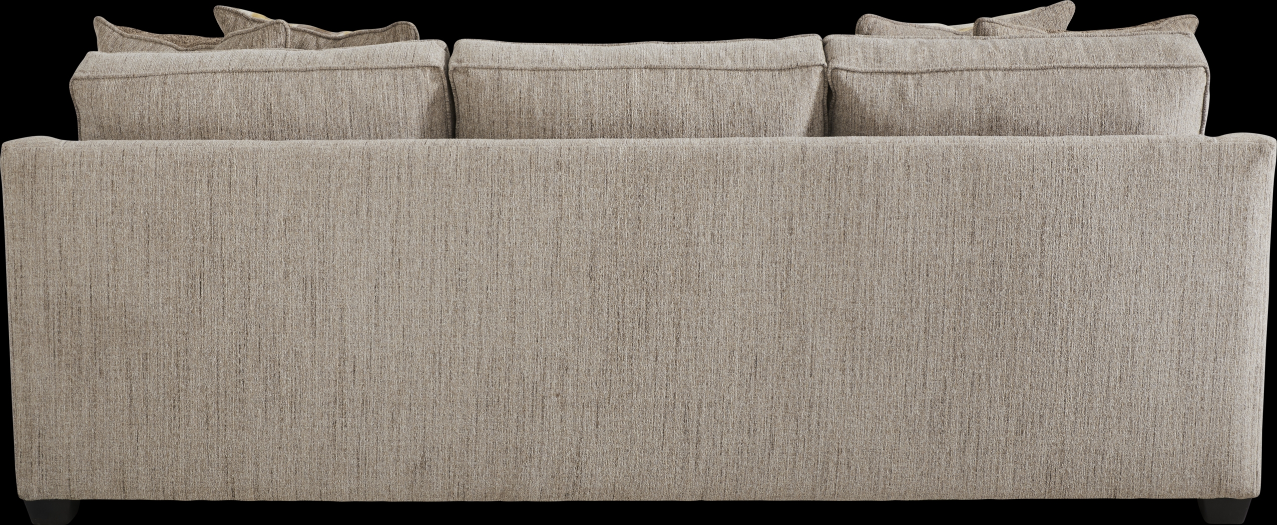 Maywell Court Brown 7 Pc Living Room Gel Foam Sleeper Sofa - Thumbnail - Image 3