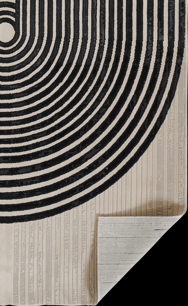 Mayzon Off-White 3'11 x 5'7 Rug - Thumbnail - Image 2