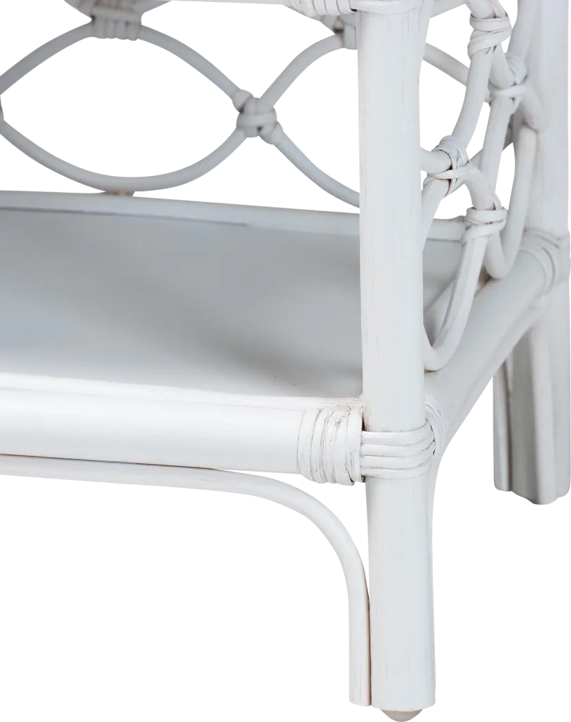 Mazefly White Nightstand - Thumbnail - Image 4