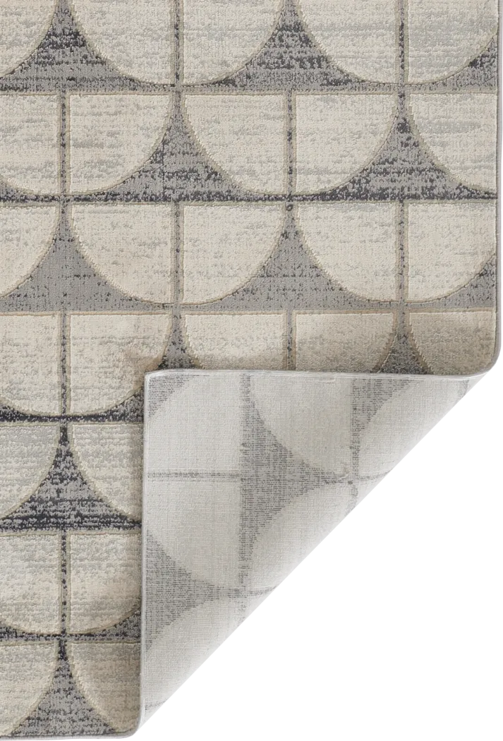 Mazen Black 5'1 x 7'7 Rug - Thumbnail - Image 4