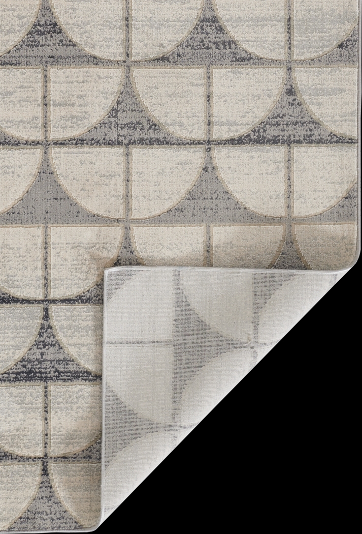 Mazen Black 7'9 x 9'10 Rug - Thumbnail - Image 4