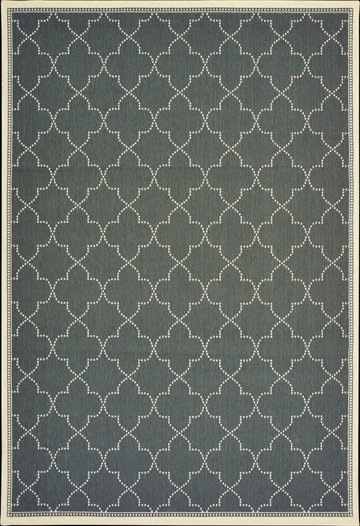 Maziah Gray 7'10 x 10'10 Indoor/Outdoor Rug - Thumbnail - Image 1