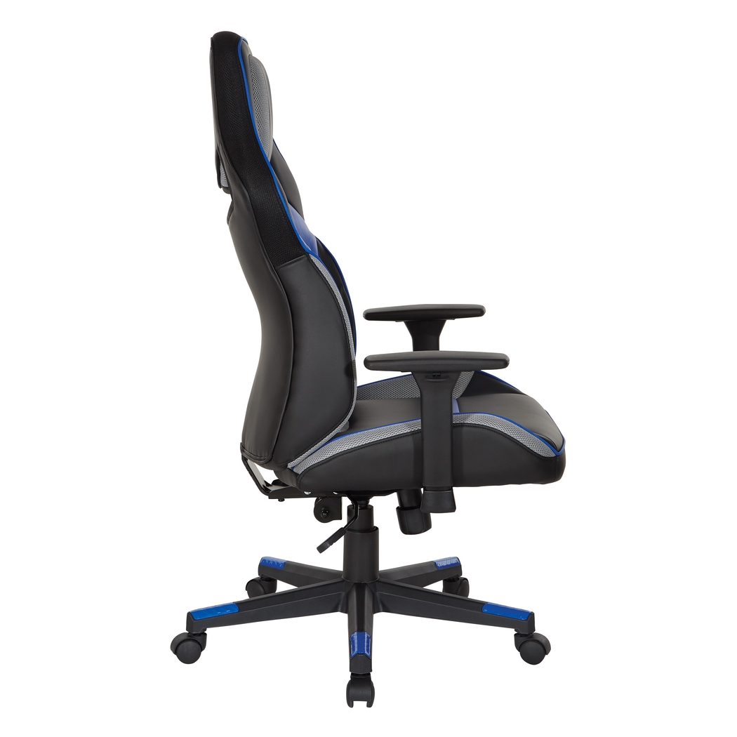 Mazikeen Blue Gaming Chair - Thumbnail - Image 7