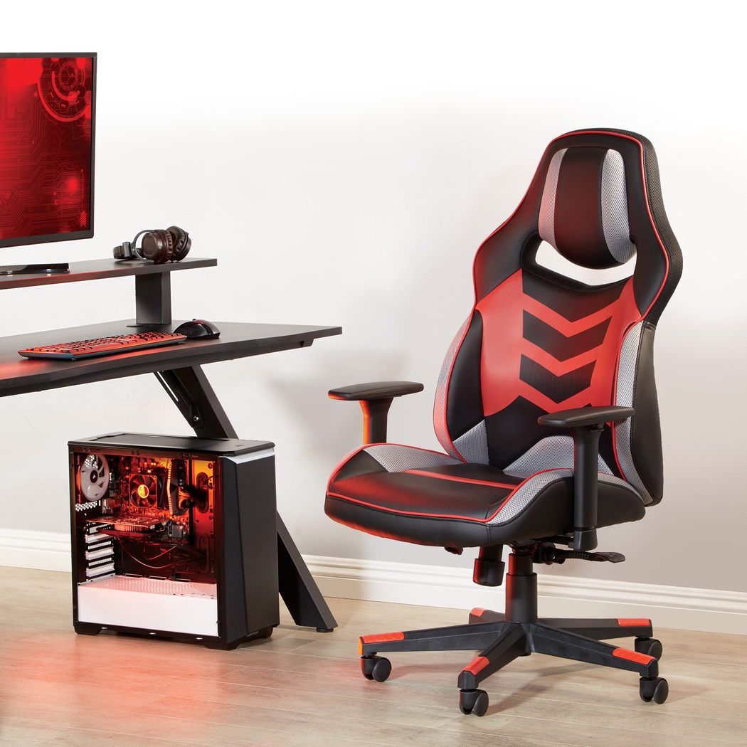 Mazikeen Red Gaming Chair - Thumbnail - Image 13