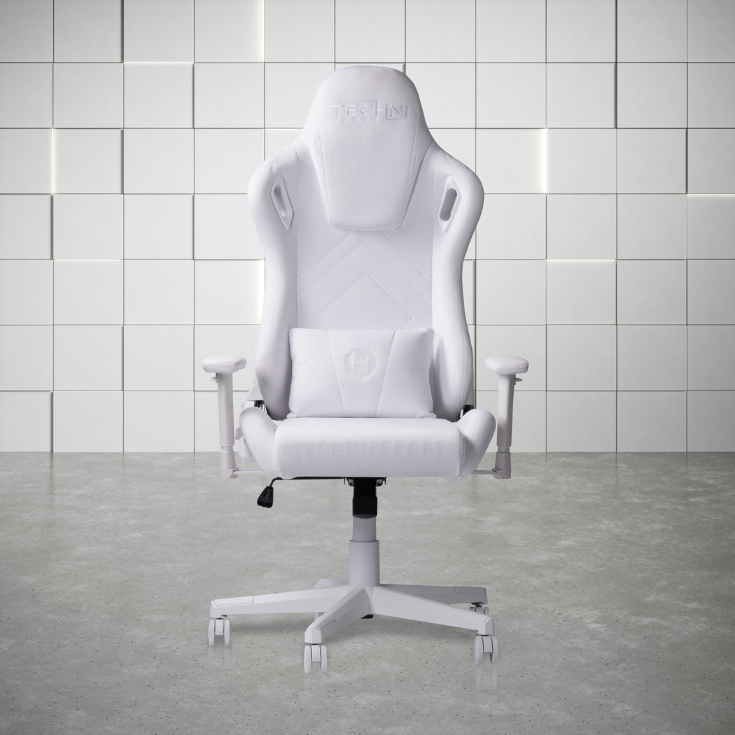 Mazroz White Gaming Chair - Thumbnail - Image 2