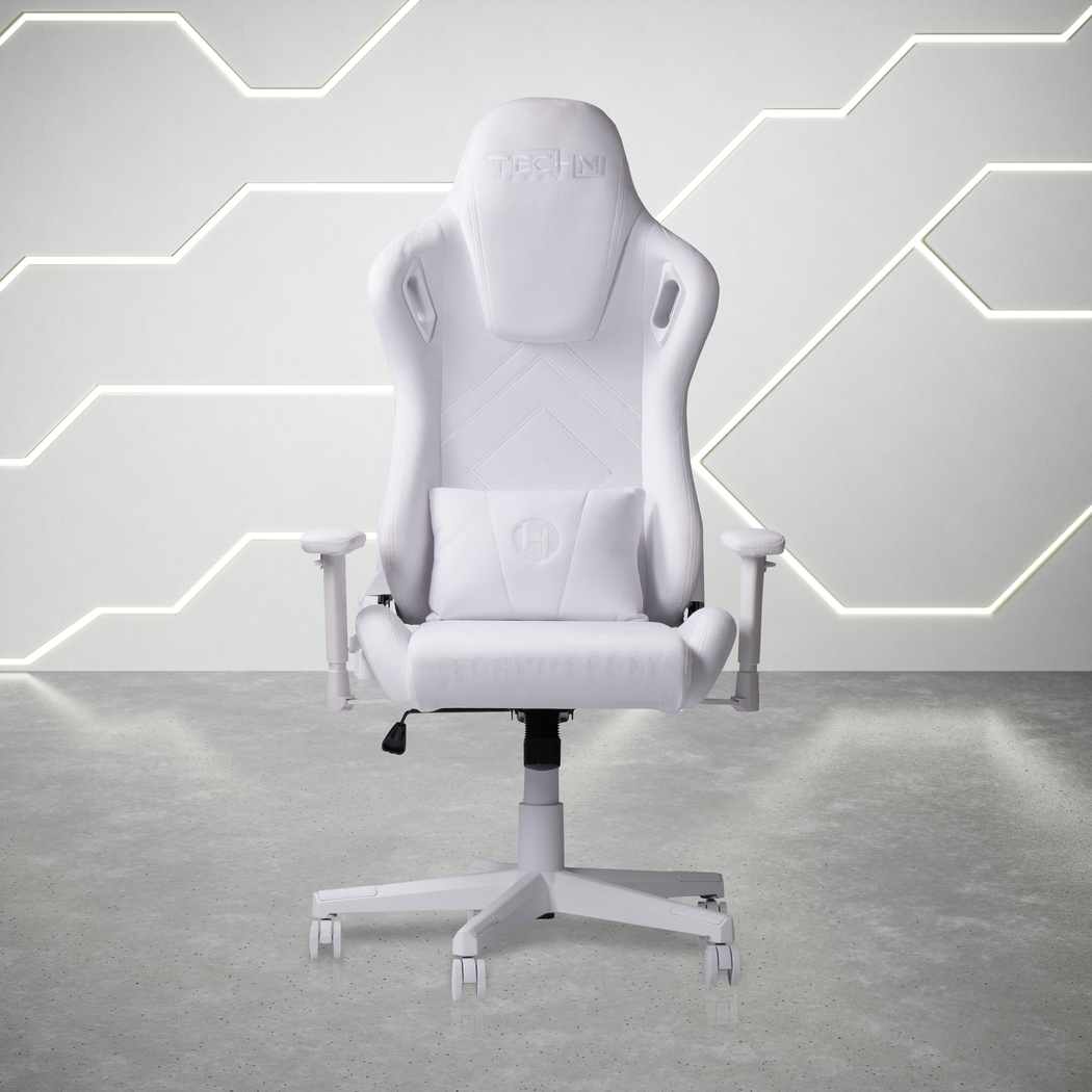 Mazroz White Gaming Chair - Thumbnail - Image 11