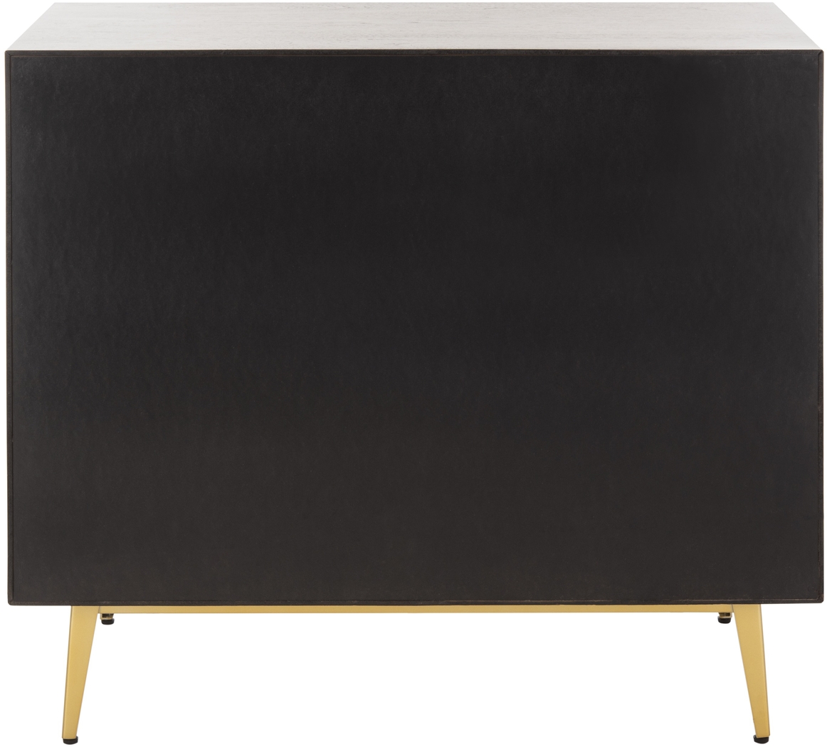 Mazyck Walnut Chevron Accent Cabinet - Thumbnail - Image 4