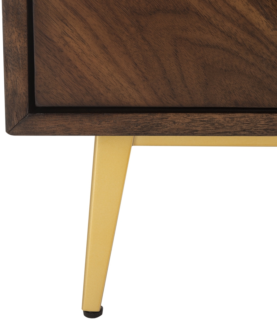 Mazyck Walnut Chevron Accent Cabinet - Thumbnail - Image 8